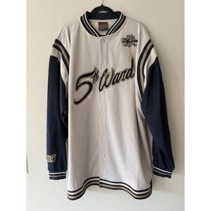 Men's FUBU 5th Ward Limited City Series Snap Long Sleeve Size XXL